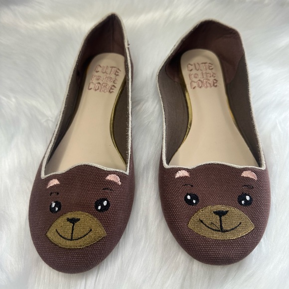 Cute to the Core Bear Flats - Picture 2 of 9